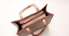 Vintage WOMENs LEATHER Tote Bag Work Leather Tote Purses FOR WOMEN
