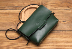 Handmade LEATHER WOMEN Messenger SHOULDER BAG Cute Crossbody Purses FOR WOMEN