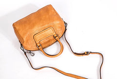 Handmade Genuine Leather Handbag Shopper Bag Crossbody Bag Shoulder Bag Purse For Women - EverHandmade