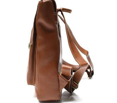 Cool Mens Leather Backpack Travel Backpacks Laptop Backpack for men