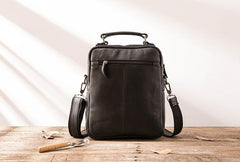 Cool Leather Mens Small Shoulder Bags Messengers Bag for Men