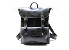 Cool Brown Mens Leather Backpack Cool Travel Backpacks School Backpacks for men