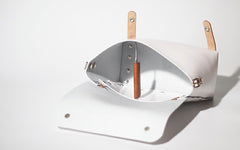 Handmade Fashion Leather White Womens Handbag Shoulder Bag for Women