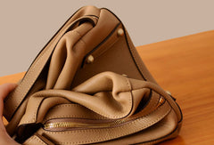 Handmade Genuine Leather Handbag Crossbody Bag Shoulder Bag Purse For Women - EverHandmade
