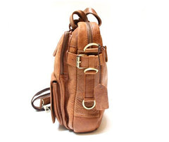 Cool Leather Mens Small Handbag Messenger Bag Shoulder Bag for men