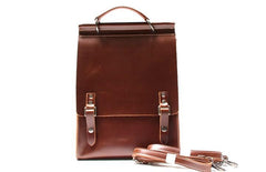 Cool Mens Leather Backpacks Travel Backpack School Backpacks for Men