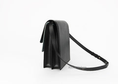 Stylish Leather White Black Womens Shoulder Bag Crossbody Bag Purse for Women