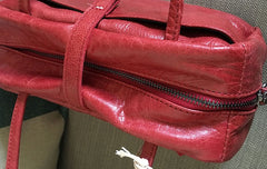 Handmade WOMENs LEATHER Box Handbag Shoulder Bag Handbag Purse FOR WOMEN