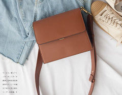 Minimalist Leather Womens Stylish Shoulder Bag Crossbody Purse for Women