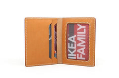 Leather Mens Card Wallets Small Wallet Slim Wallet Front Pocket Wallet for Men
