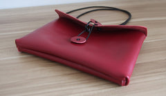 Cute LEATHER WOMEN File SHOULDER BAG Envelope Crossbody Purse FOR WOMEN