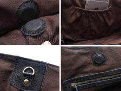 Vintage Womens LEATHER Handbag Purse Shopper Bag FOR WOMEN