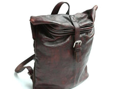 Cool Vintage Leather Mens Backpack Travel Backpack Laptop Backpacks for men