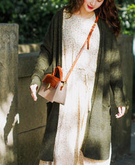 Cute Leather Brown Womens Handbag Crossbody Bag Purse Shoulder Bag for Women