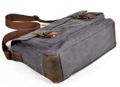 Mens Canvas Side Bag Messenger Bag Camera Courier Bag Shoulder Bag for Men