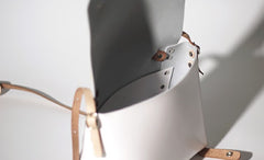 Handmade Fashion Leather White Womens Handbag Shoulder Bag for Women