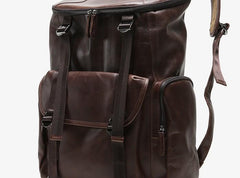 Cool Leather Mens Backpack Travel Backpack School Backpacks for Men