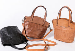 Handmade Genuine Leather Handbag Bag Crossbody Bag Shoulder Bag Purse For Women