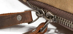 Cool Waxed Canvas Mens Sling Bag Chest Bag One Shoulder Packs for men