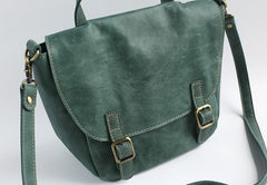 Vintage LEATHER WOMEN Satchel Crossbody Purses School SHOULDER BAG FOR WOMEN