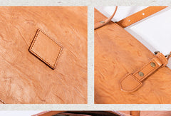 Handmade Genuine Leather Handbag Tote Purse Handbag Shoulder Bag Purse For Women - EverHandmade