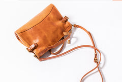 Handmade Genuine Leather Handbag Bag Messenger Bag Crossbody Bag Shoulder Bag Purse For Women - EverHandmade