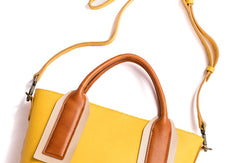 Handmade Genuine Leather Handbag Shoulder Bag Purse For Women Leather Shopper Bag - EverHandmade