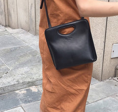 Cute Green Black Leather Womens Mini Crossbody Purse Shoulder Bag for Women