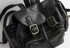 Vintage LEATHER Small WOMENs Backpack School Backpack Travel Backpack FOR WOMEN
