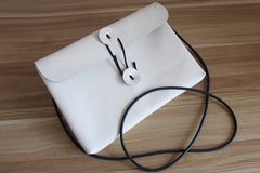 Cute LEATHER WOMEN File SHOULDER BAG Envelope Crossbody Purse FOR WOMEN