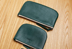 Genuine Leather billfold Long Wallet Zipper Slim Wallet Coin Change Card Wallet Purse For Women