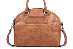 Handmade Genuine Leather Handbag Shopper Bag Crossbody Bag Shoulder Bag Purse For Women - EverHandmade