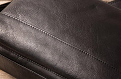 Black Brown Cool Leather Mens Shoulder Bags Messenger Bags for Men