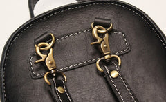 Mini LEATHER WOMEN Small Backpacks Purses Cute Vintage School Backpacks FOR WOMEN