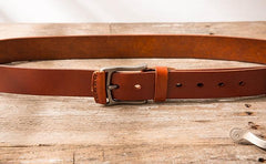 Handmade Cool Leather Mens Belt Leather Belt for Men