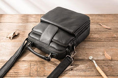 Cool Leather Mens Small Shoulder Bags Messengers Bag for Men