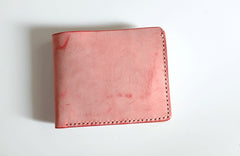 Handmade LEATHER Womens Small Bifold Wallet Leather Small Wallet FOR Women
