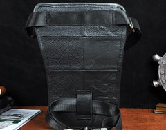 Cool Leather Drop Leg Bag Belt Pouches Mens Waist Bag Shoulder Bag for Men