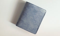 Handmade LEATHER Womens Small Bifold Wallet Leather Small Wallets FOR Women