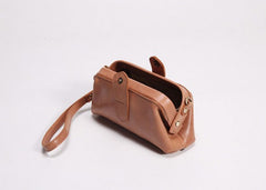 Vintage LEATHER Womens Wristlet Bag Change Long Wallet FOR Women