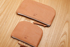 Genuine Leather billfold Long Wallet Zipper Slim Wallet Coin Change Card Wallet Purse For Women