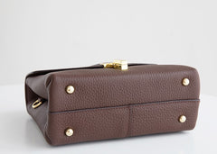 Stylish Leather Womens Messenger Crossbody Purse Minimalist Shoulder Bag for Women