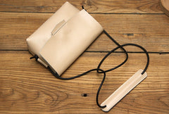 Handmade LEATHER WOMEN Messenger SHOULDER BAG Cute Crossbody Purses FOR WOMEN