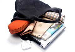 Vintage Womens LEATHER Handbag Purse Shopper Bag FOR WOMEN