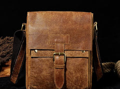 Small Leather Mens SIDE BAGs COURIER BAGs Messenger Bag Shoulder Bag for Men