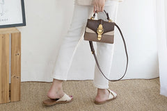 Leather Stylish Womens Handbag Work Purse Shoulder Bag for Women