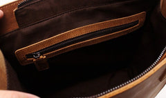 Vintage WOMENs LEATHER Tote Bag Stylish Leather Work Tote Purses FOR WOMEN