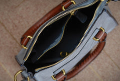 Handmade Genuine Leather Handbag Crossbody Bag Shoulder Bag Purse For Women - EverHandmade