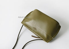 Cute Leather Red Green Womens Small Crossbody Purse Mini Shoulder Bag for Women