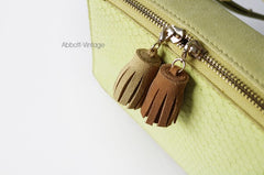 Cute Leather Green Womens Mini Box Crossbody Purse Box Shoulder Bag for Women